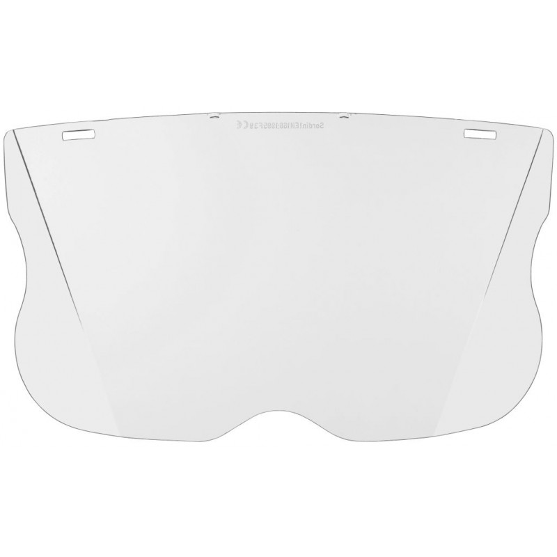 Visor de plexiglás