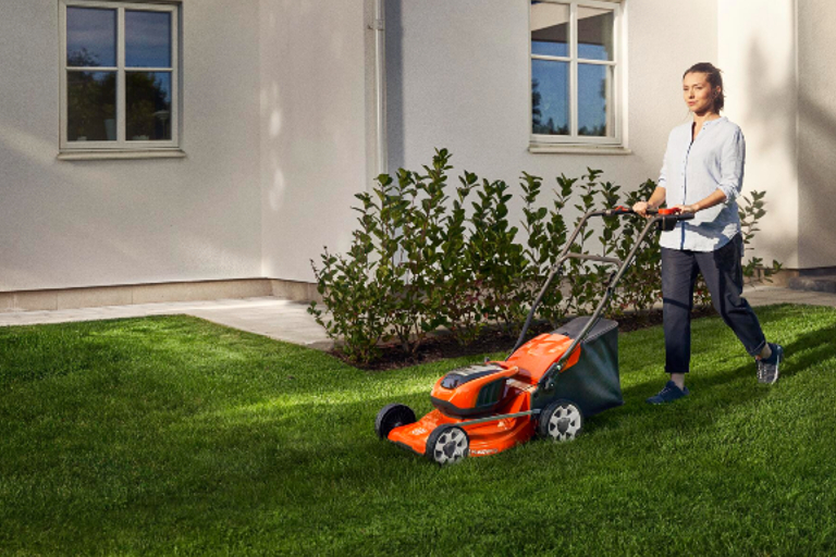 Cortacesped Husqvarna a batería