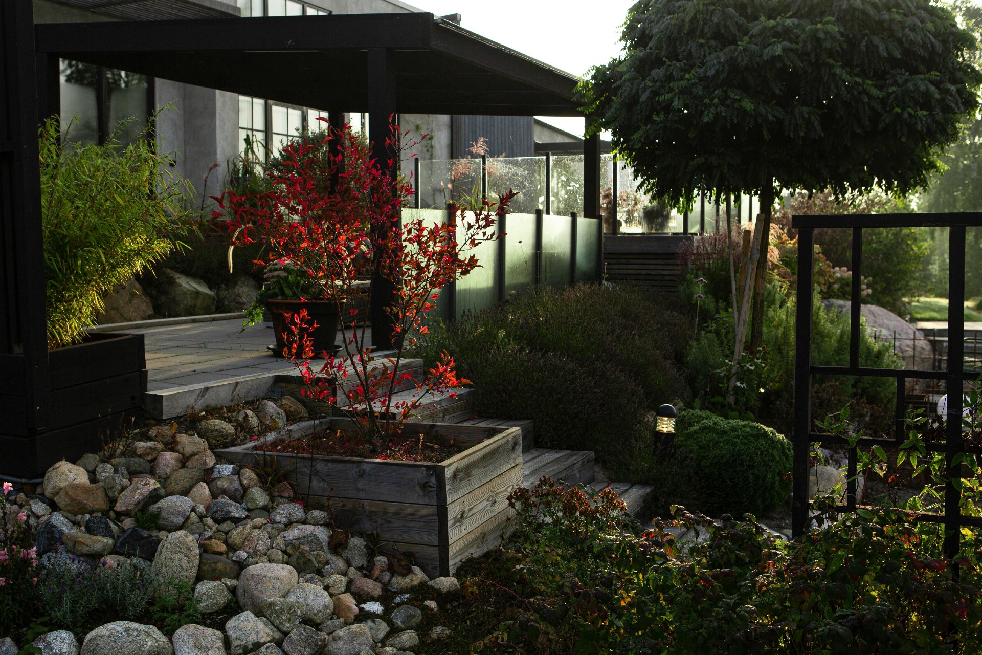 Jardín estilo japonés