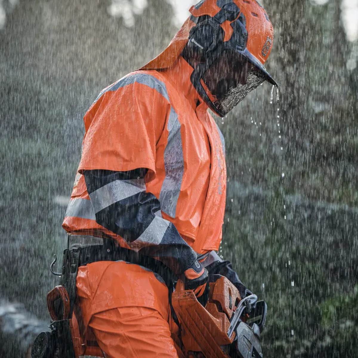 Chubasquero functional High Viz