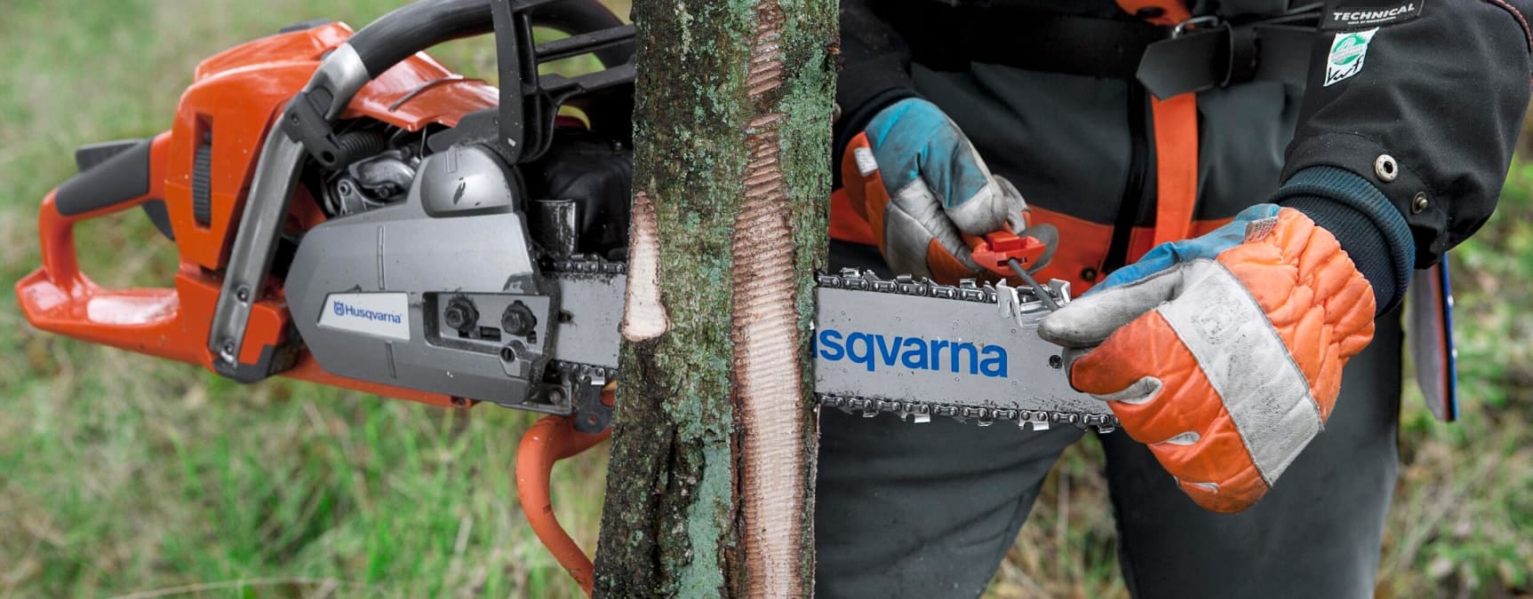 Afilado de cadena motosierra husqvarna